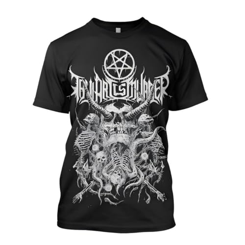 Thy Art is Murder Riddick Skull Pile T-Shirt von LSNUO