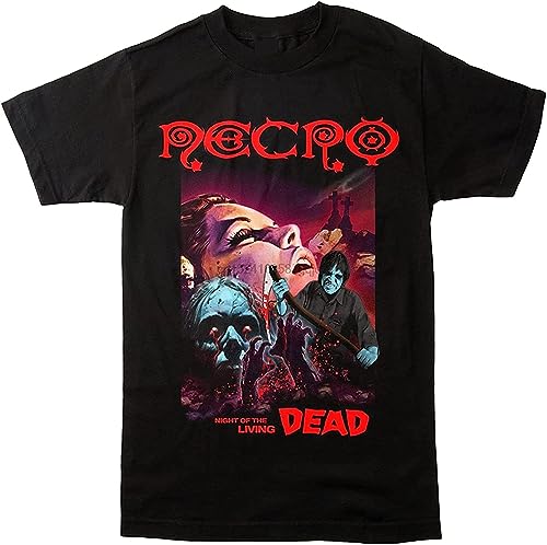 Necro T Shirt Jedi Mind Tricks Non Phixion Madchild T-Shirts & Hemden(X-Large) von LSQ&SL