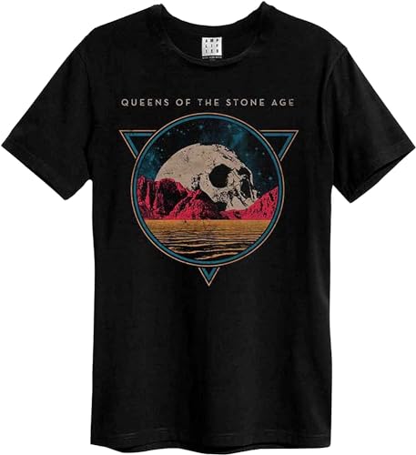 QOTSA Skull Planet T-Shirt T-Shirts & Hemden(Large) von LSQ&SL