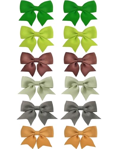 LSTKLY Haarschleifen und Clips, Mini-Haarspangen, Krokodilklemmen, kleine rutschfeste Schleife, Mädchen-Zubehör für Mädchen, 6 Farben LSTKLY Haarschleifen und Clips, Mini-Haarspangen, Krokodilklemmen, kleine rutschfeste Schleife, Mädchen-Zubehör für Mädchen, 6 Farben von LSTKLY