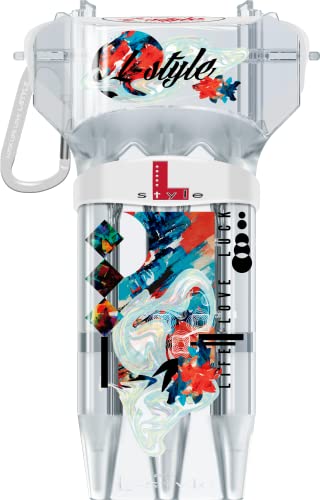 L-Style Dart Case Krystal One von Thor-Sports in diversen Farben/Darts Wallet/Hardcase (Krystal One 2023 M9, Clear) von LSTYLE