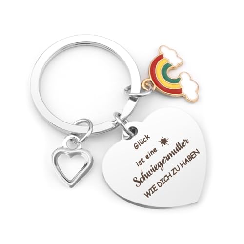 LSVGSAK Geschenke für Schwiegermutter Geschenke Schwiegermutter Geschenke Weihnachten Muttertagsgeschenk Schwiegermutter Geschenkideen für Schwiegermutter Geburtstagsgeschenk Schlüsselanhänger Ostern von LSVGSAK
