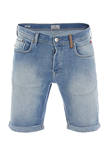 LTB Herren Jeans Bermuda Corvin Slim Fit Shorts Baumwolle Denim Kurz Short Blau Dunkelblau Schwarz S M L XL XXL 3XL 4XL 5XL (4XL, Gino Undamaged Wash (50721), 4X_l) von LTB Jeans