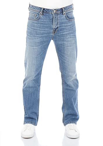LTB Herren Jeans Hose PaulX Straight Fit Jeanshose Basic Baumwolle Denim Stretch Blau w28 w29 w30 w31 w32 w33 w34 w36 w38 w40, Farbvariante:Aiden Wash (53632), Größe:29W / 32L von LTB Jeans