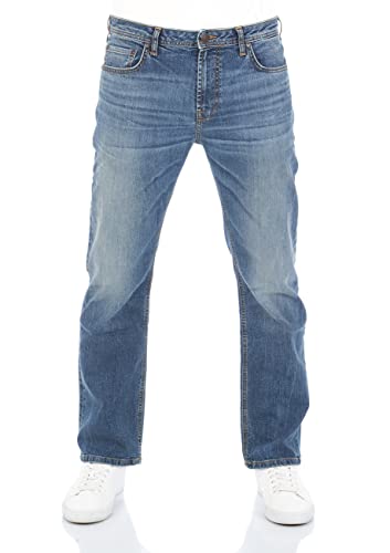 LTB Herren Jeans Hose PaulX Straight Fit Jeanshose Basic Baumwolle Denim Stretch Blau w28 w29 w30 w31 w32 w33 w34 w36 w38 w40, Farbvariante:Sion Wash (51533), Größe:28W / 30L von LTB Jeans