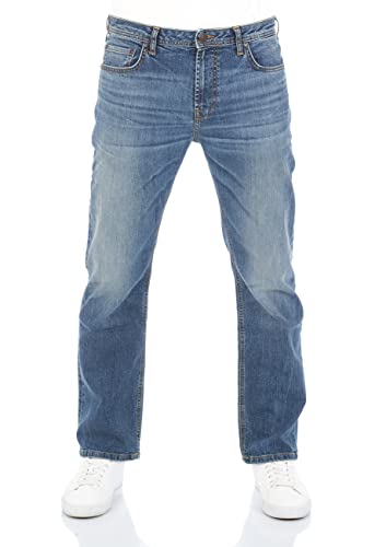 LTB Herren Jeans Hose PaulX Straight Fit Jeanshose Basic Baumwolle Denim Stretch Blau w28 w29 w30 w31 w32 w33 w34 w36 w38 w40, Farbvariante:Sion Wash (51533), Größe:38W / 34L von LTB Jeans