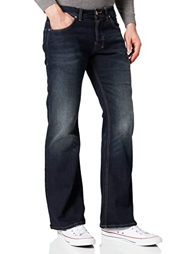LTB Herren Jeans Tinman - Bootcut - Blau - Murton Wash W29-W48 Cotton Stretch, Größe:30W / 36L, Farbe:Murton Wash 50381 von LTB Jeans