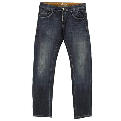 LTB Jeans, Moritz, Herren Jeans Hose Denim Ohne Stretch Darkblue Destroy W 32 L 34 von LTB Jeans