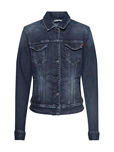 LTB Jeans Damen Dean X Jeansjacke, Grau (Oisa Wash 52375), 38 (Herstellergröße: M) von LTB Jeans