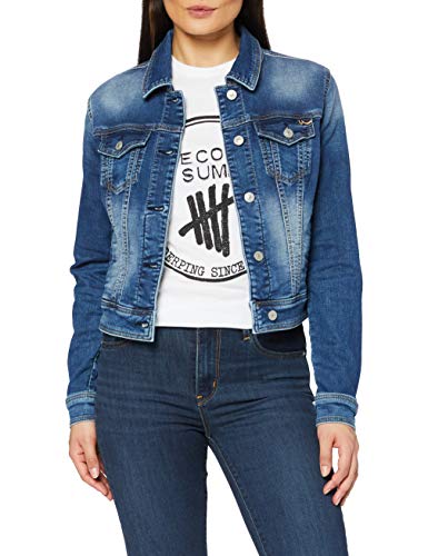 LTB Jeans Damen Destin Jeansjacke, Eternia Wash 50864, S von LTB Jeans