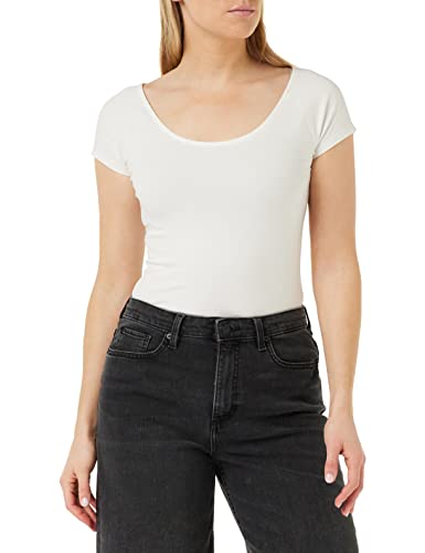 LTB Jeans Damen Jayodi T-Shirt, White 100, S von LTB Jeans