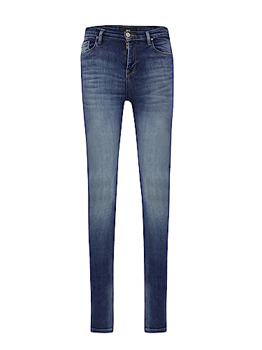 LTB Jeans Damen Jeans Amy X - Jeans Damen Skinny aus Baumwollmischung Skinny Denim Mittel mit Reißverschluss Hohe Taille - Blau LTB Jeans Damen Jeans Amy X - Jeans Damen Skinny aus Baumwollmischung Skinny Denim Mittel mit Reißverschluss Hohe Taille - Blau von LTB Jeans