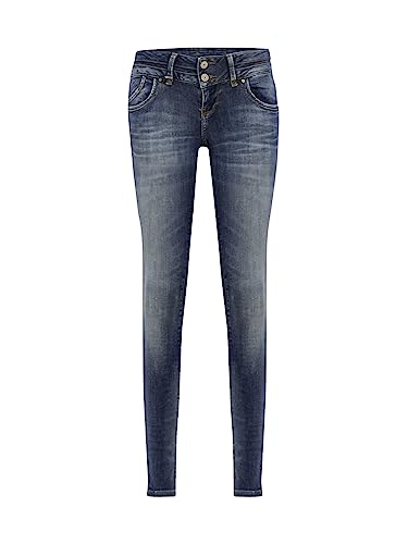 LTB Jeans Damen Jeans Julita X - Jeans Damen Skinny aus Baumwollmischung Skinny Denim Mittel mit Reißverschluss Niedrige Taille - Blau von LTB Jeans