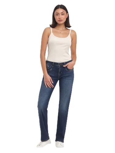 LTB Damen Jeans Vilma Bootcut - Blau - Zayla Wash W26-W34 Baumwolle Stretch, Größe:30W / 30L, Farbvariante:Zayla Wash 54562 von LTB Jeans