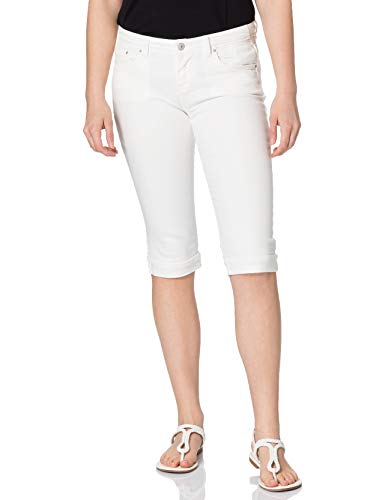 LTB Jeans Damen Jody Bermudas, Off White Wash 53296, 25 von LTB Jeans