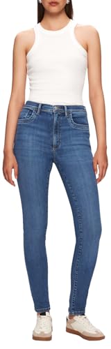 LTB Jeans Damen Jonna 100 - Skinny High Rise Basic-5-Pocket Medium Wash Blau aus Baumwollgemisch - Größe W30L36 von LTB Jeans