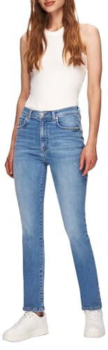 LTB Jeans Damen Jonna 300 - Straight High Rise Basic-5-Pocket Light Wash Blau aus Baumwollgemisch - Größe W31L32 LTB Jeans Damen Jonna 300 - Straight High Rise Basic-5-Pocket Light Wash Blau aus Baumwollgemisch - Größe W31L32 von LTB Jeans