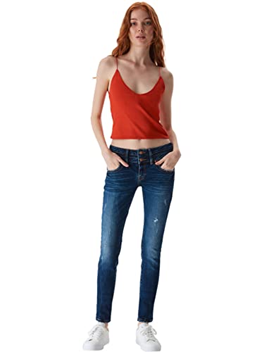 LTB Jeans Damen Julita X Jeanshose, Winona Wash 53925, 27W / 32L von LTB