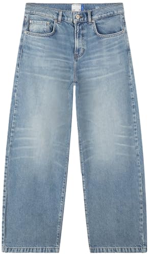 LTB Jeans Damen Larrie B - Baggy High Rise Basic-5-Pocket Medium Wash Blau aus Baumwollgemisch - Größe W32L30 von LTB Jeans