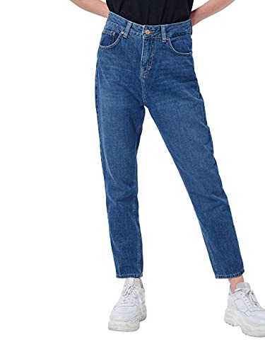 LTB Jeans Damen Lavina Straight Jeans, Blau (Saad Wash 51411), 30W / 30L von LTB Jeans