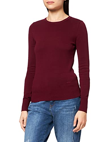 LTB Jeans Damen Loties-Y Pullover, Rose Wood 1732, XS von LTB Jeans