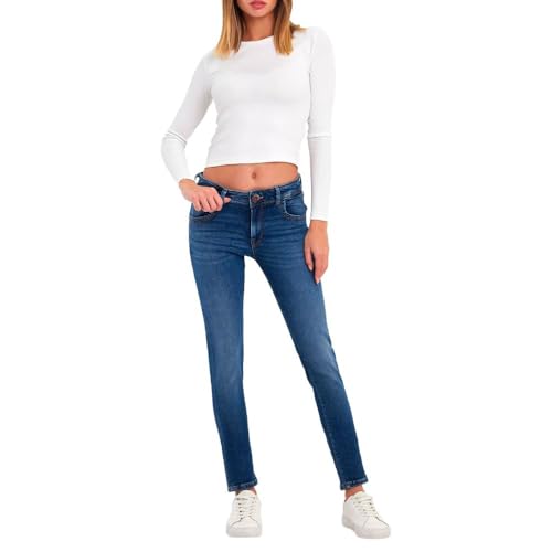 LTB Jeans Damen Maxime Jeans, Gella Wash 55174, 32 W/30 L von LTB Jeans