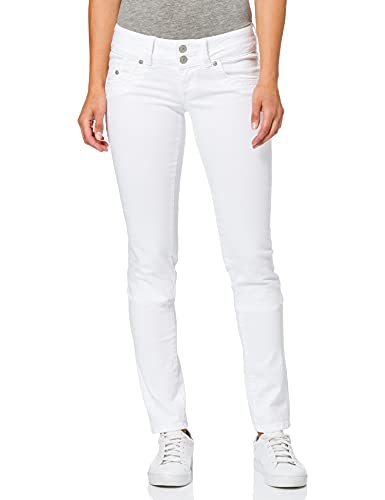 LTB Jeans Damen Molly- 98% Baumwolle 2% Elastan Jeans, Weiß, 24W / 30L EU von LTB Jeans