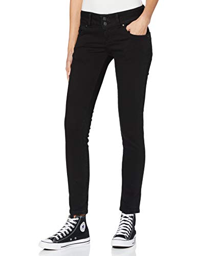 LTB Jeans Damen Molly Jeans, Black to Black Wash, 25W / 34L von LTB Jeans