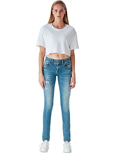 LTB Jeans Damen Molly M Jeans, Lelia Wash 53686, 32W / 30L von LTB Jeans