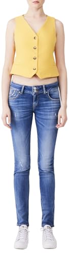 LTB Jeans Damen Molly M Jeans, Wauna Wash 55182, 24W / 32L von LTB Jeans