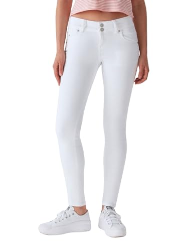 LTB Jeans Damen Molly M Jeans, White 100, 30W / 30L von LTB Jeans