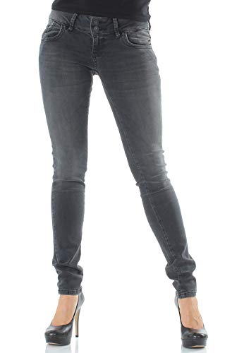 LTB Jeans Damen Molly Slim Jeans, Grau (Enara Wash 53420), 34W / 30L von LTB Jeans