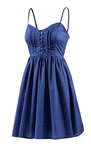 LTB Jeans Damen Serilda Dress Kleid, Blau (Ethnic Navy), 38 (Herstellergröße: M) von LTB Jeans