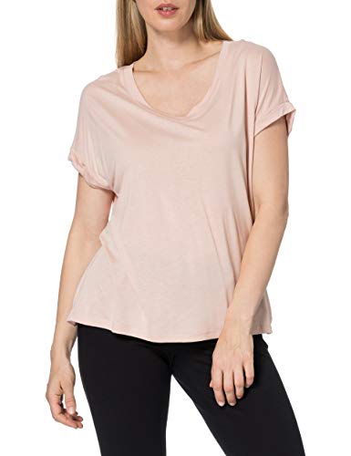 LTB Jeans Damen Wecibo T-Shirt, Rose Dust 3836, XS von LTB Jeans