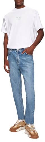 LTB Jeans Herren Alessio 5 - Tapered Mid Rise Basic-5-Pocket Light Wash Blau aus Baumwollgemisch - Größe W32L34 von LTB Jeans