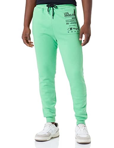 LTB Jeans Herren Dedata Trainingshose, Neon Green 5387, L von LTB Jeans