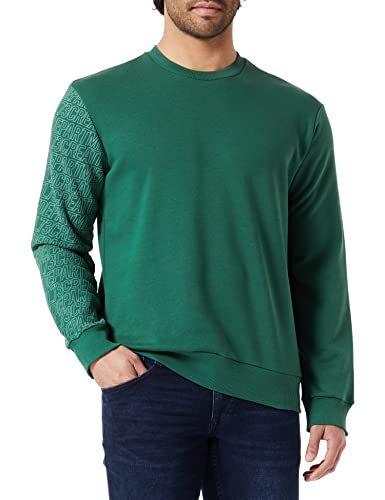 LTB Jeans Herren Dipoyo Sweatshirt, Dark Green 413, M von LTB Jeans