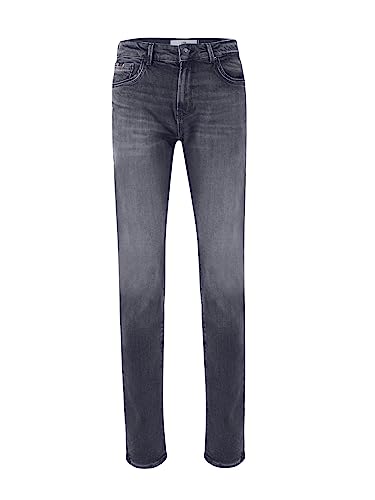 LTB Jeans Herren Jeans Hollywood Z D - Jeans Herren Gerade aus Baumwollmischung Gerade Denim Dunkel mit Reißverschluss Mittlere Taille - Grau LTB Jeans Herren Jeans Hollywood Z D - Jeans Herren Gerade aus Baumwollmischung Gerade Denim Dunkel mit Reißverschluss Mittlere Taille - Grau von LTB Jeans