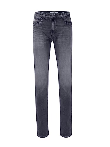 LTB Jeans Herren Jeans Hollywood Z D - Jeans Herren Gerade aus Baumwollmischung Gerade Denim Dunkel mit Reißverschluss Mittlere Taille - Grau von LTB Jeans