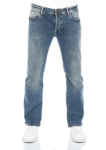LTB Jeans Herren Jeans Hose Roden Bootcut Jeanshose Basic Baumwolle Denim Stretch Tiefer Bund, Farbvariante:Maul Wash (53359), Größe:36W / 30L von LTB Jeans