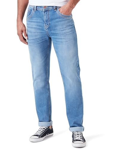 LTB Jeans Herren Jeans Ricarlo Regulär aus Baumwollmischung Bootcut Denim mit Mittlere Taille in Mittel Blau von LTB Jeans