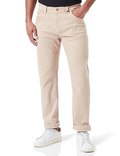 LTB Jeans Herren Jeans Ricarlo Regulär aus Baumwollmischung Bootcut Denim mit Mittlere Taille in Mittel Cremefarben LTB Jeans Herren Jeans Ricarlo Regulär aus Baumwollmischung Bootcut Denim mit Mittlere Taille in Mittel Cremefarben von LTB Jeans