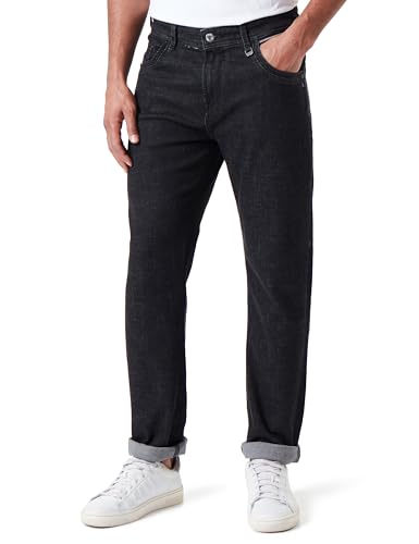LTB Jeans Herren Jeans Ricarlo Regulär aus Baumwollmischung Bootcut Denim mit Mittlere Taille in Schwarz von LTB Jeans