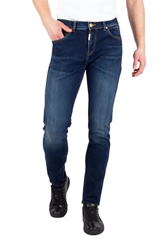 LTB Jeans Herren Jeans - Slim Fit Jeanshosen - New Sawyer Y - Dunkelblau - 33/32 von LTB Jeans