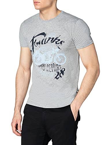 LTB Jeans Herren Riwobe T-Shirt, Grey Mel 203, M von LTB Jeans