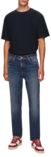 LTB Jeans Herren Sawyer 5 - Slim Mid Rise Basic-5-Pocket Dark Wash Blau aus Baumwollgemisch - Größe W28L34 von LTB Jeans