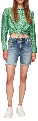LTB Jeans Jeans Short Rosina Kurz in Blau hergestellt aus Einer Baumwollmischung in Blau - Größe XL von LTB Jeans