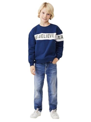 LTB Jeans Jungen-Jeanshosen Frey B Schlank Mittlere Taille mit Reißverschluss in Mittelblau - Größe 158CM von LTB Jeans