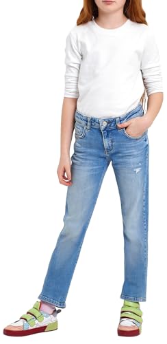 LTB Jeans Mädchen Gerade Jeans Galina G in Blau - Größe 116 von LTB Jeans
