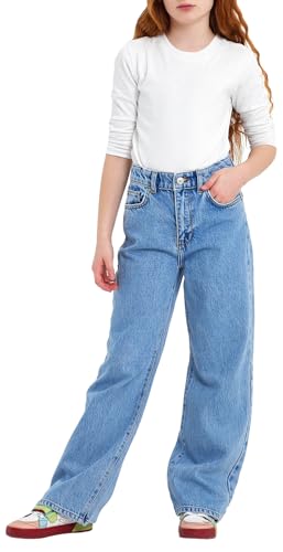 LTB Jeans Mädchen Locker Jeans Oliana G in Blau - Größe 110 von LTB Jeans